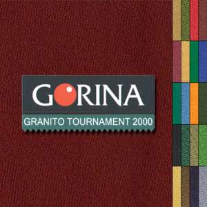 Gorina Granito 8 Tournament 2000 Pool Table Felt Cloth  