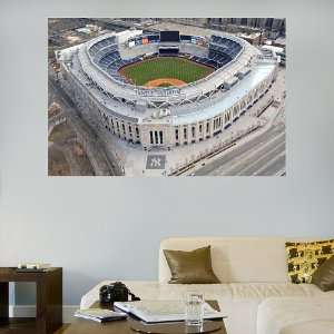 MLB New York Yankees Aerial Stadium Vinyl Wall Graphic Decal Sticker 