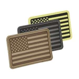  USA Flag (Left Arm) Morale Patch: Sports & Outdoors