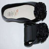 Womens w/ Carrying Case Foldable Ballet Flats Shoes BK  