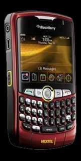   for sprint the blackberry curve 8350i runs on iden technology and uses