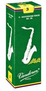 Vandoren Java Saxophone Reeds Tenor Sax #3 1/2  