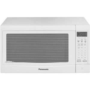 White 1300 Watt Counter Top Microwave Oven With Inverter Technology 