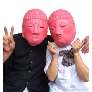    Big Buddha Daibutsu Pink Rubber Mask Cosplay [JAPAN] Toys & Games
