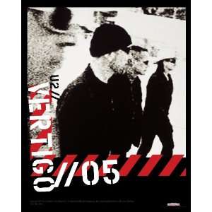 U2 Vertigo B&W, 8 x 10 Poster Print, Special Edition