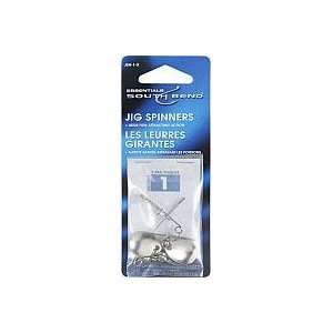  South Bend Fishing Lures Jig Spinners Size 1   Nickle 3 