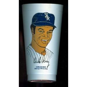   Carlos May Chicago White Sox 7 Eleven Baseball Cup: Sports & Outdoors