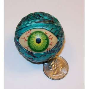  Eyeball Bouncing Ball   Green: Toys & Games