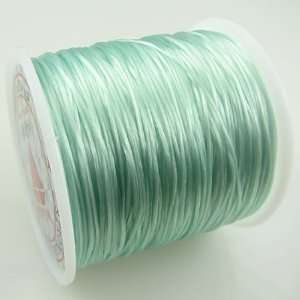  229ft stretch elastic beading cord .5mm Lt green