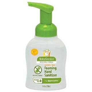 BabyGanics Alchohol Free Foaming Hand Sanitizer, Fragrance Free, 250ml 