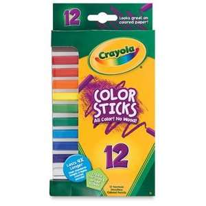  Crayola Color Sticks   Color Sticks, Set of 12 Arts 
