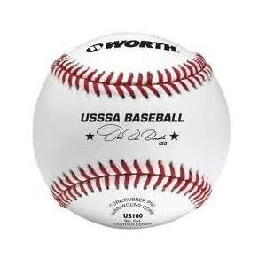   Cover USSSA Stamped White Baseball (Pack of 12)