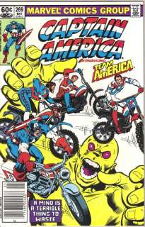 Captain America Comic Book #269, Marvel 1982 VERY FINE   