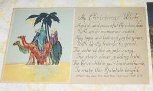 see our current listings for Vintage postcards and many Christmas card 