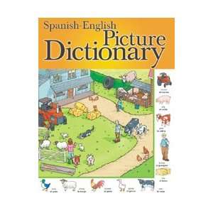    Spanish English Picture Dictionary   48 Pages