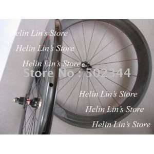 carbon cycle wheelset 60mm clincher ud finish Sports 