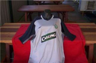 CELTIC GREY AND BLACK OFFICAL UMBRO JERSEY ALMOST NEWXL  