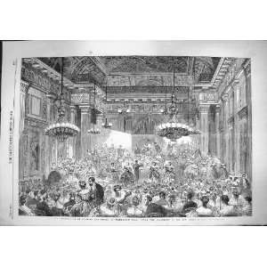  1861 PERFORMANCE FREEMASONS HALL SEYMOUR EGERTON