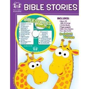  Bible Stories Workbook & CD [Paperback] Twin Sisters 