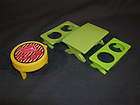 Vintage Fisher Price Little People Picnic Table Benches & Grill