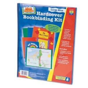  First Edition Hardcover Bookbinding Kit Large Blue Toys & Games