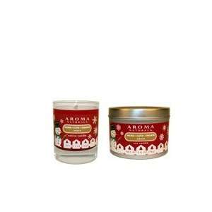   Aroma Naturals   Candle, Holiday Set, Peace Ruby, Glass & Tin: Home