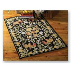  COUNTRY ROOSTER ACCENT RUG   2 X 3