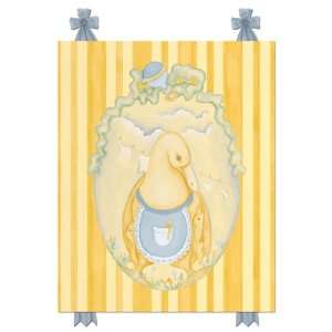  Mama Duck Pastel Blue Canvas Art: Arts, Crafts & Sewing