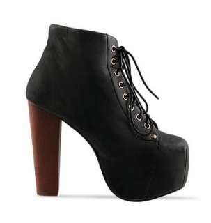   platforms high heels Lace Up Ankle shoes boots US5.5,6,6.5,7  