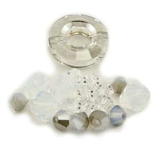  Jolees Boutique Ring Bead Mix, Silver Shade Arts, Crafts 