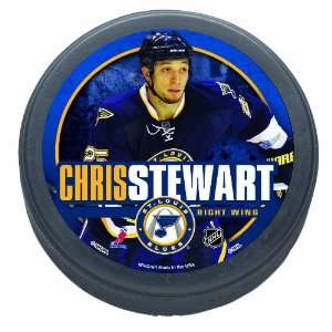   : NHL St. Louis Blues Chris Stewart 3 Hockey Puck: Sports & Outdoors