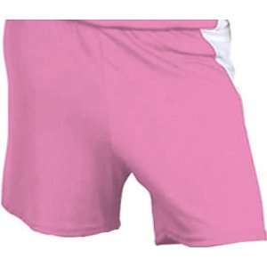  Champro Dri Gear Polyester Shorts PINK/WHITE A2XL: Sports 