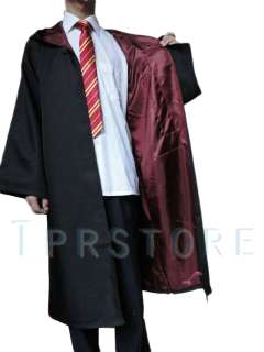  Harry Potter Youth Adult School Robe Gryffindor & Slytherin costumes 