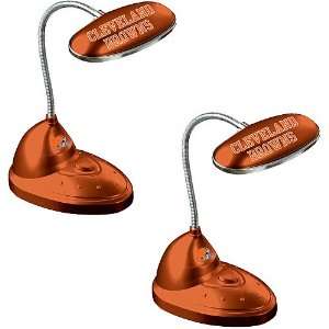 Memory Company Cleveland Browns LED Desk Lamp   set of 2 