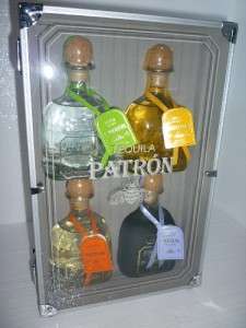 PATRON TEQUILA 375 ML COLLECTION RARE 4 BOTTLES  