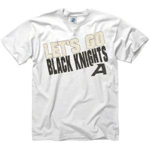  Army Black Knights White Slogan T Shirt