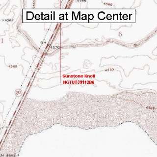   Topographic Quadrangle Map   Sunstone Knoll, Utah (Folded/Waterproof