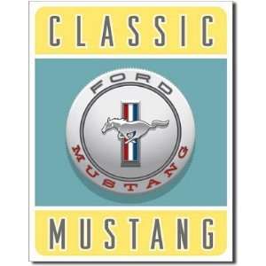  Classic Ford Mustang Car Logo Retro Vintage Tin Sign: Home 