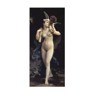   Bouguereau   Youthfulness Of Love Giclee Canvas: Home & Kitchen