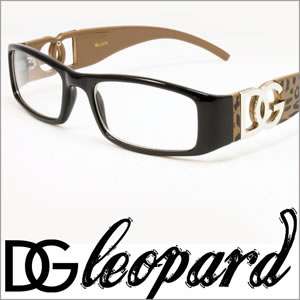 New Womens DG Designer Optical Clear Lens UV400 Frames Eyeglasses 