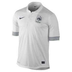 Nike France Official EURO 2012 Away Soccer Jersey Brand New White 