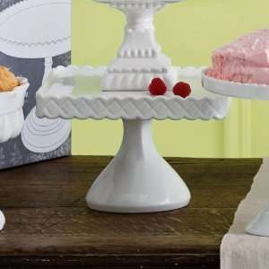  Cake Pedestal   Victorian Footed   Square