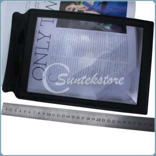 New Large Bookmark MAGNIFIER Magnifying Sheet 3X Power  