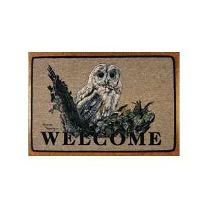  Tawny Owl Decorative Welcome Mat