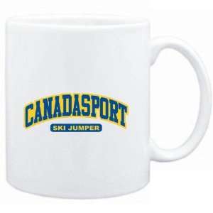  Mug White  CANADA SPORT Ski Jumper  Sports Sports 