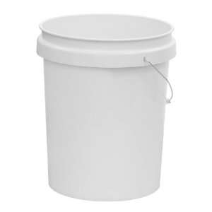  United Solutions 5 Gallon Industrial Pail, White: Home 