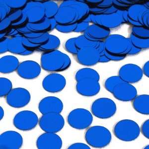  Blue Round Confetti, 12 packages