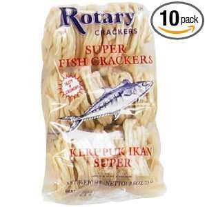 Rotary Super Fish Crackers, 2 Ounce (Pack of 10)  Grocery 