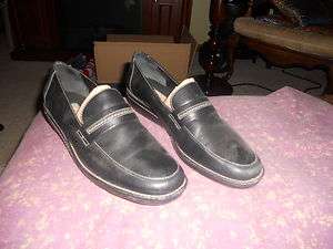 Talbots Slip on Black Shoe Made in Brazil 8 B  
