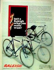 1972 Raleigh Record,Sports Boys, Girls Bicycles Bike AD  